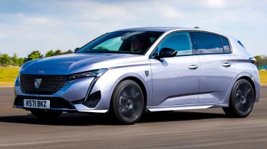 Peugeot 308 tracking front